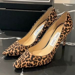 Jimmy Choo Romy 85 Leopard